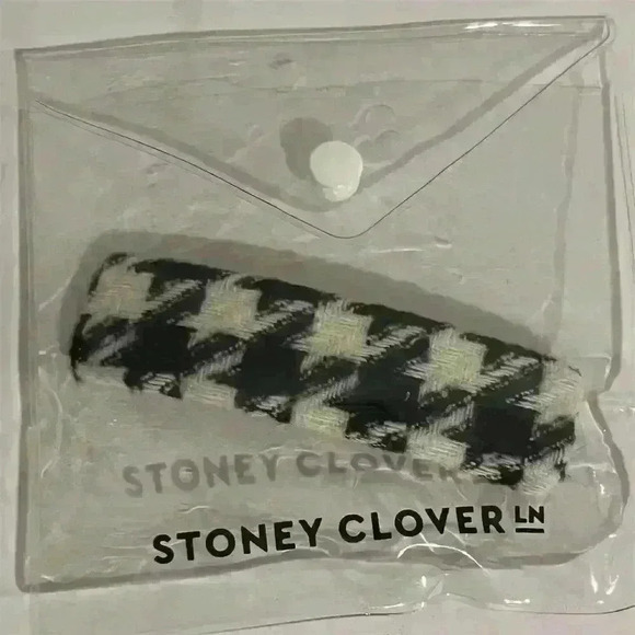 Stoney Clover Lane Houndstooth Multicolor Hair Clip Unisex Casual - Picture 1 of 2